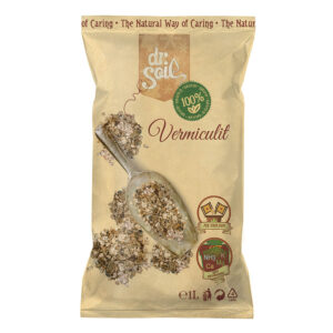 Vermiculit Dr.Soil pentru germinarea semintelor si germenilor si mineralizarea solurilor saracite de nutrienti, sub forma de aschii, la punga de 1L